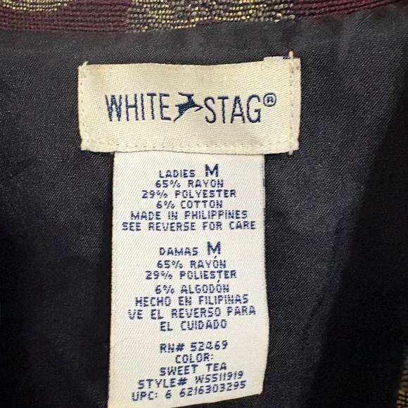 White Stag Multicolor Striped Blazer - Picture 2 of 2